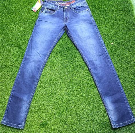 Plain Men Regular Fit Denim Jeans Blue At Rs 370piece In New Delhi Id 2849784106173