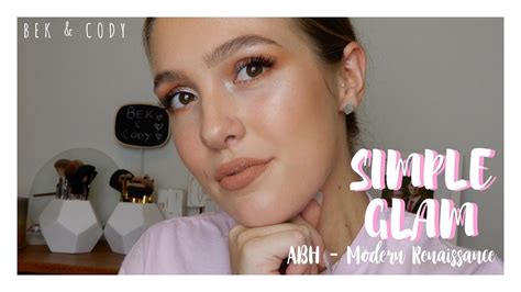 Simple Glam Makeup Tutorial Beks Beauty Series Bek And Cody Youtube