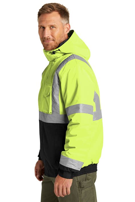 Cornerstone Csj500 Mens Safety Yellow Enhanced Visibility Waterproof