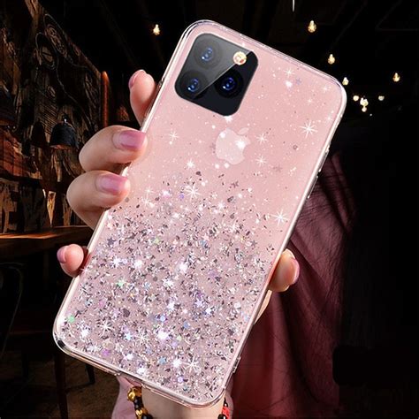 Phone Case For Apple Back Cover Iphone 13 11 Pro Max X Xr Xs Max 7 8 Plus Glitter Shine Sky