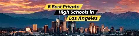 Top Private High Schools In Los Angeles