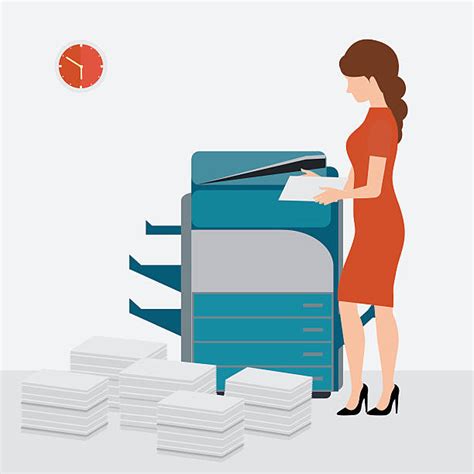 Royalty Free Copy Machine Clip Art Vector Images And Illustrations Istock