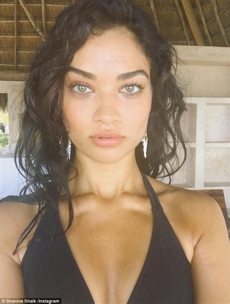 Victorias Secret Model Shanina Shaik Shares A Throwback Picture Of