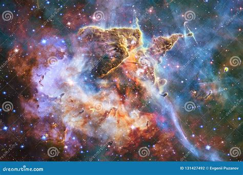 Galaxies Stars And Nebulas In Awesome Space Image Colorful Science