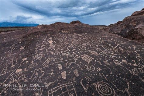 Sky Rock Petroglyphs In Bishop California