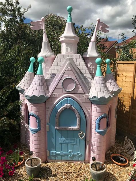 Now with these wooden castle playhouse plans. Feber Ultimate Princess Castle Outdoor Playhouse | in ...