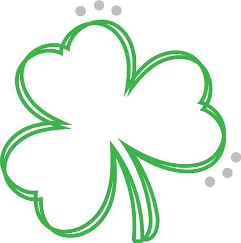 Free Shamrock Svg File For Silhouette