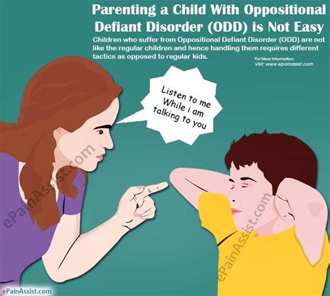Parenting Oppositional Defiant Disorder And Teaching Strategies For Odd