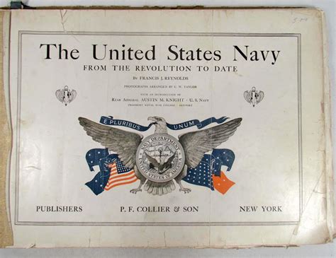 1917 The United States Navy From The Revolution To Date