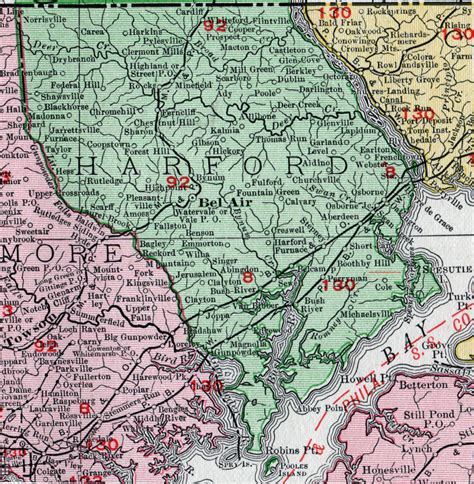 28 Map Of Harford County Md Maps Database Source