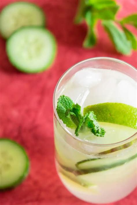 Refreshing Cucumber Mojito Recipe A Couple Of Sips