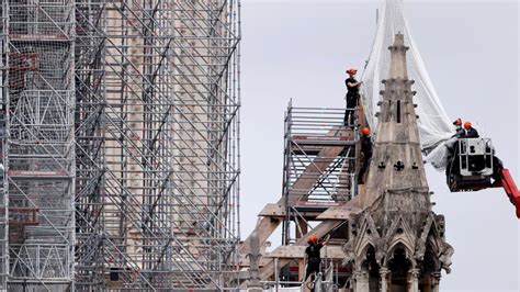 Photos Notre Dame Cathedral Spire To Be Restored To Original Design