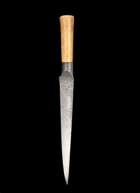 bonhams a safavid walrus ivory hilted dagger kard persia 17th 18th century