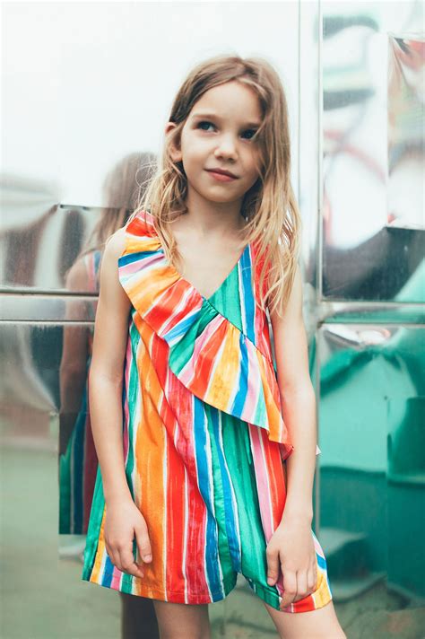 Zara Zaraeditorial Kids Summer Collection Girl Kids Summer