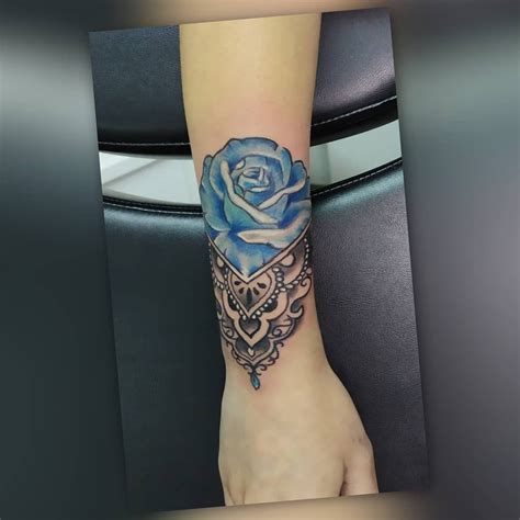 Top 81 Best Blue Rose Tattoo Ideas 2021 Inspiration Guide Blue