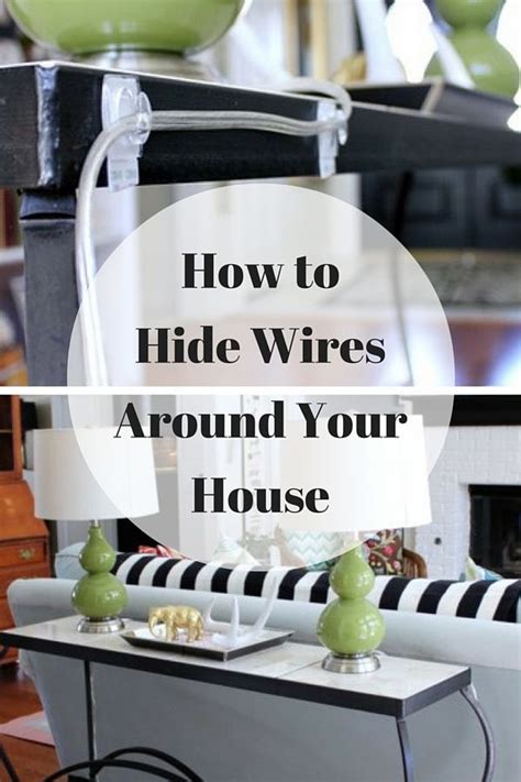 6 Ingenious Ways To Hide Wires Around The House