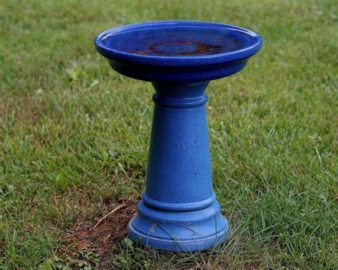 Allow the paint to dry for at least 1 hour, and then apply a second coat of paint. Painting a Bird Bath | ThriftyFun