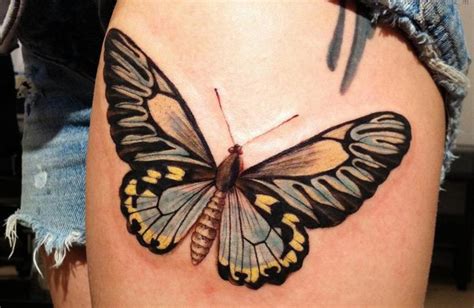 Butterfly Thigh Tattoos Designs Ideas And Meaning