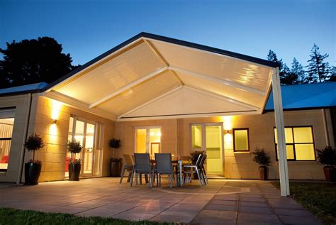 Outback® Gable Stratco Porch Roof Styles Pergola Designs Patio