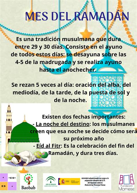 Comienza El RamadÁn Fundación Mornese