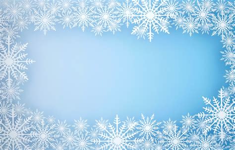 Background Blue Snowflakes Christmas Wallpaper Largest Wallpaper Portal