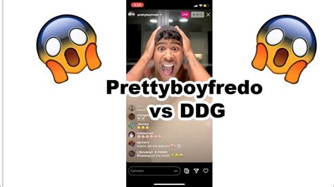 Prettyboyfredo On Ddg Situation Live😳🤬 Youtube