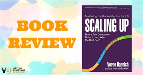 Book Summary And Review Scaling Up By Verne Harnish