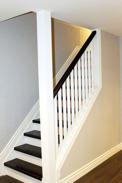Partially Open Stairs With Beam Heathers House Pinterest