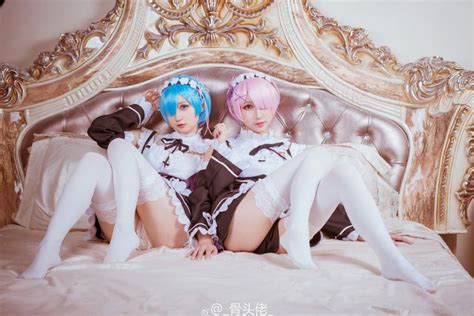 Rem And Ram Cosplay From Rezero Album On Imgur