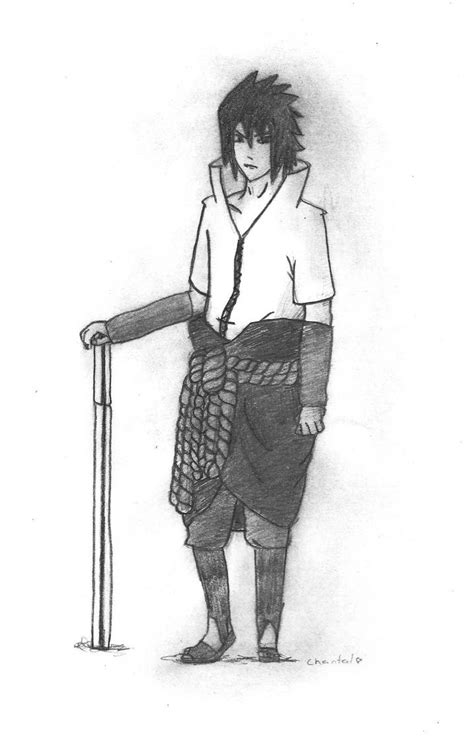Sasuke Pencil Drawing By Uchiha Magan On Deviantart