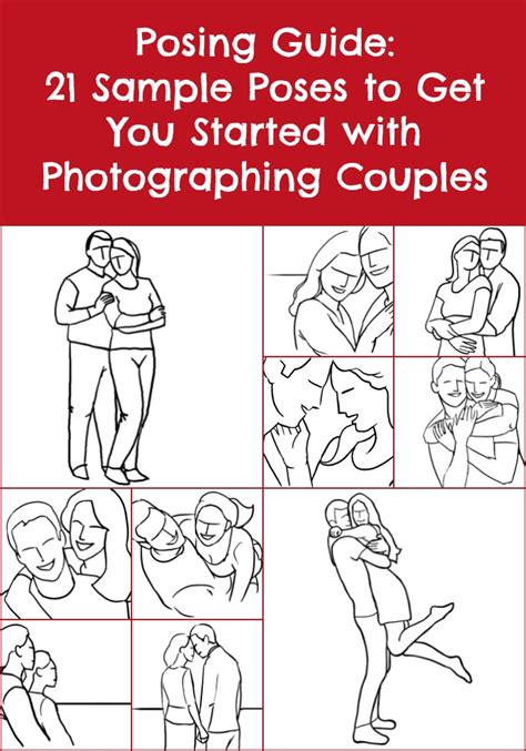 Posing Guide 21 Sample Poses For Photographing Couples