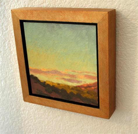 What are floating picture frames? Matt Sterbenz Fine Art: How to Make Simple Floater Frames for your Plein Air Paintings