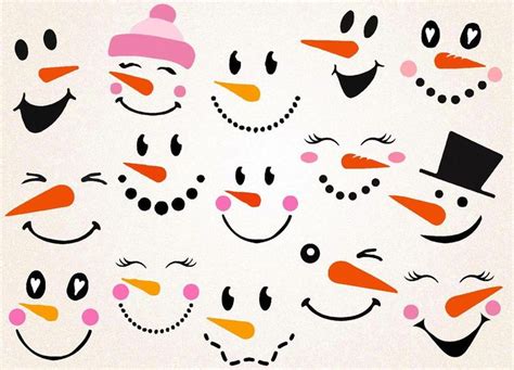 Image 0 Printable Snowman Faces Snowman Faces Snowman Faces To Paint