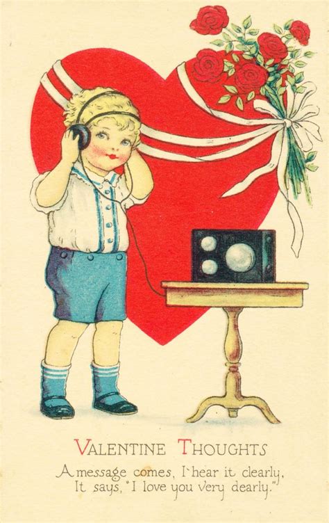 Pin By Jim Bohannon On Vintage Valentines Day Cards Vintage