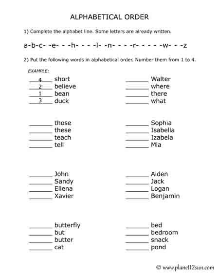 If you have a first or second grader that is learning alphabetical order, download these abc order using cvc words worksheets for practice! Alphabetical Order. 2nd, 3rd grades. | Alphabetical order worksheets, Abc order worksheet, Abc order