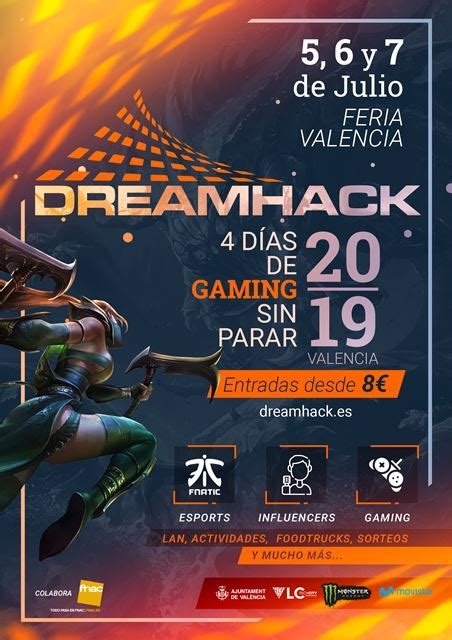Dreamhack Valencia 2019 5 6 Y 7 De Julio De 2019 Feria De Valencia
