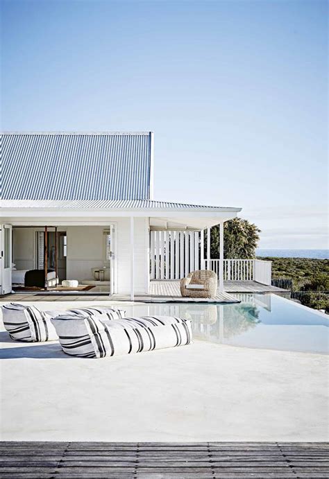 An All White Contemporary Beach House In South Africa Inside Out