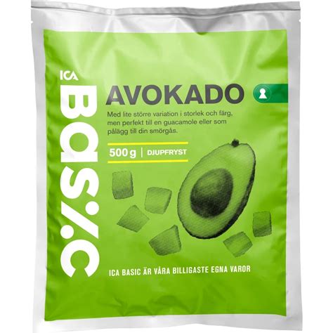 Avokado 500g Ica Basic Handla Mat Online Från Din Lokala Ica Butik