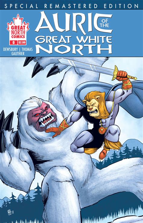 Auric Of The Great White North Issue 0 Canadian Indie Comic Books