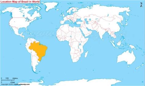 Where Is Brazil Brazil In The World Map Geography Facts
