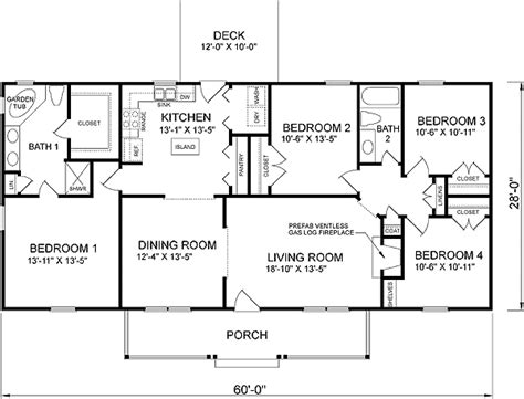 Room Low Cost Simple 4 Bedroom House Plans We Have Plans To Suit A