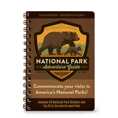 Anderson Design National Parks Adventure Guide Book 63 Parks Edition