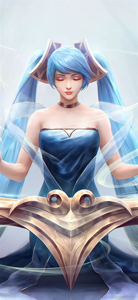 1125x2436 sona league of legends 2022 iphone xs iphone 10 iphone x hd 4k wallpapers images
