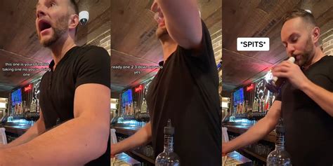 Bartender Tricks Customers Who Want To Take Shots With Him