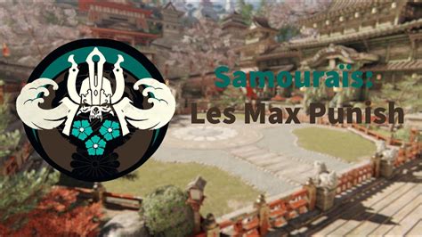 For honor Les max punish Samouraï YouTube