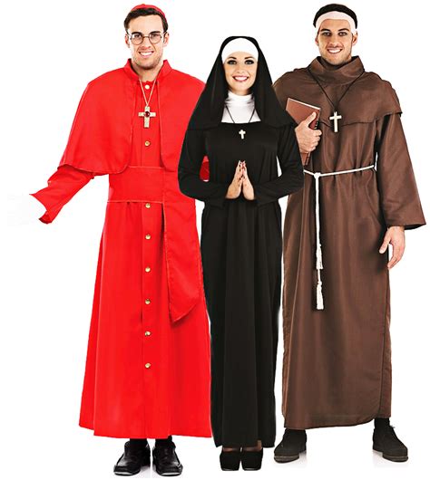 Religious Saint Adults Fancy Dress Holy Church Mens Ladies Costumes