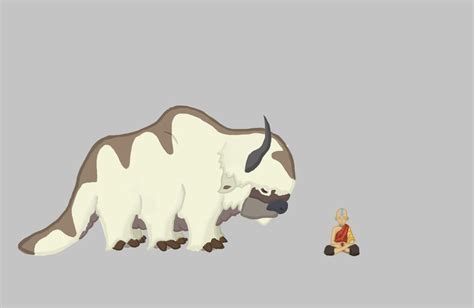 Appa And Aang By Bazzabaz1 On Deviantart