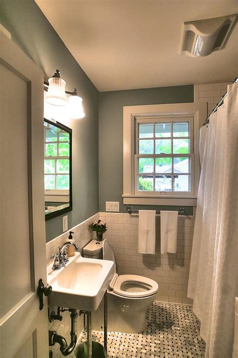This renovation preserved the bathroom's classic style. Pin by Janet Cooper on Dream Home Design | Cottage style ...