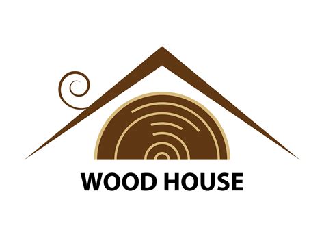 Wood House Logo By Affin Candra On Dribbble