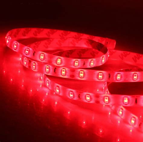 5M LED Strip 2835 Red Warm White 60LEDs M Non Waterproof Lighting Led